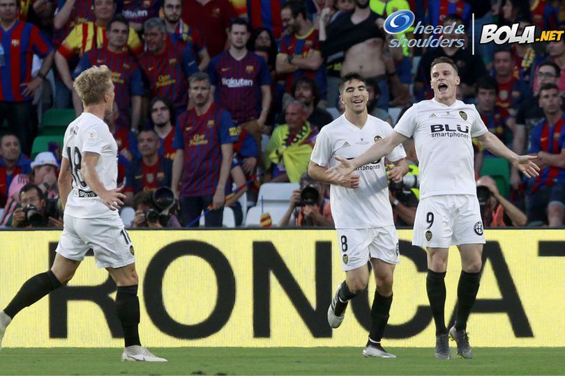 Hasil Pertandingan Barcelona vs Valencia: 1-2