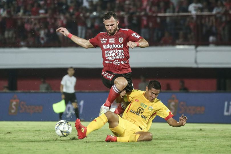 Hasil Pertandingan Bali United vs Bhayangkara FC: 1-0