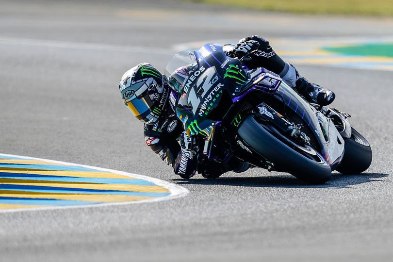 Hasil FP3 MotoGP Prancis: Le Mans Hujan, Maverick Vinales Terdepan