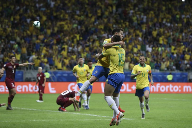 [Video] Highlights Copa America, Dua Gol Brasil ke Gawang Venezuela Dianulir VAR