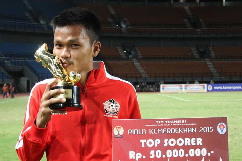 Peraih Sepatu Emas Piala Kemerdekaan 2015 Pimpin Daftar Top Scorer Liga 2