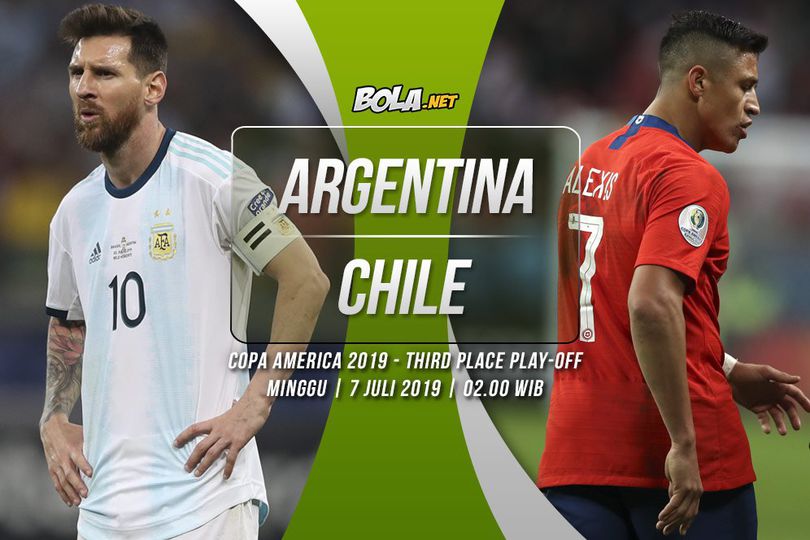 Prediksi Argentina vs Chile 7 Juli 2019