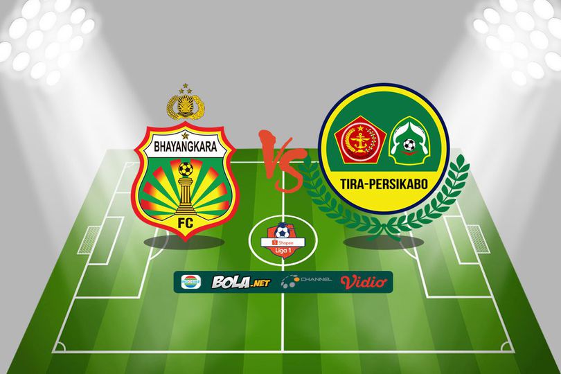 Hasil Pertandingan Bhayangkara FC vs Tira Persikabo: Skor 1-1