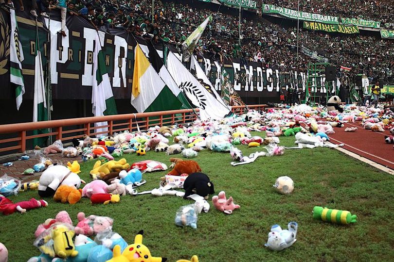 Maskot Persebaya Bakal Gelar Aksi Mulia Bagi-bagi Boneka di Yogyakarta