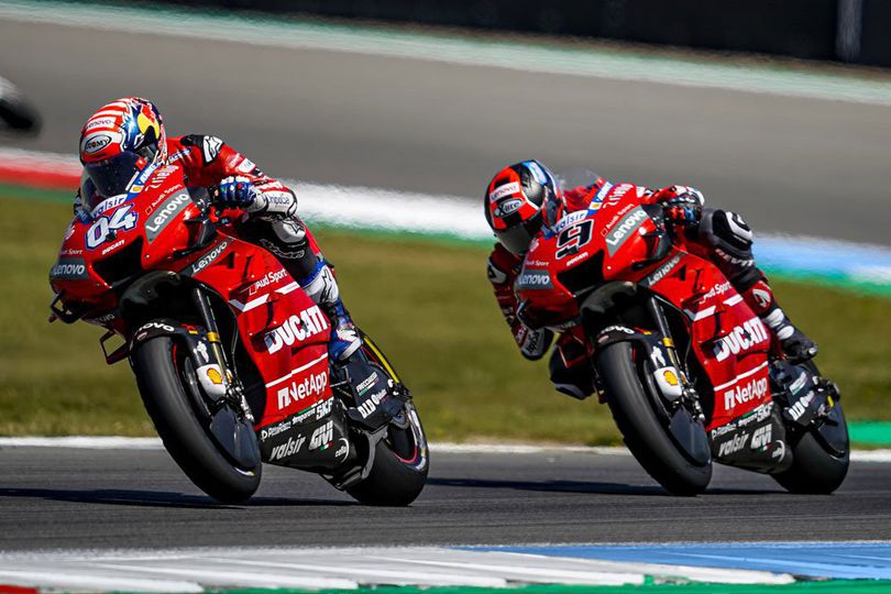 Senang Petrucci Tetap di Ducati, Dovizioso Bantah Ada Ketegangan