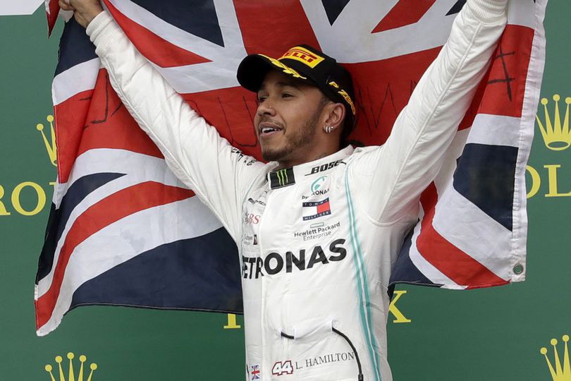 Menangi F1 Inggris, Lewis Hamilton Takjub Dekati Rekor Schumacher