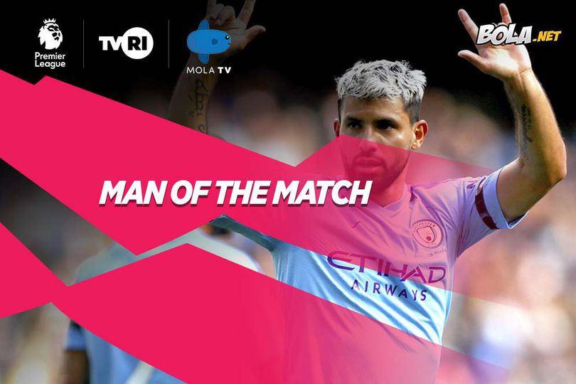 Man of The Match Manchester City vs Brighton: Sergio Aguero