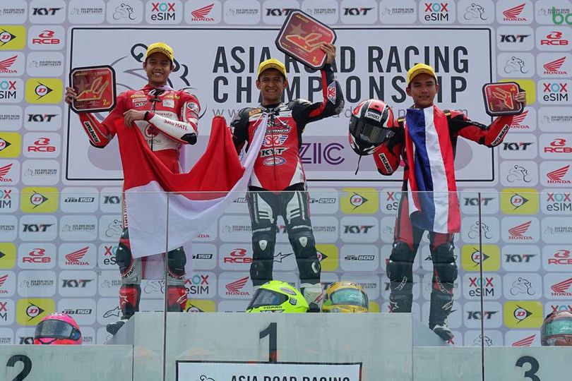 Para Pebalap Astra Honda Rebut Tiga Podium di ARRC Zhuhai