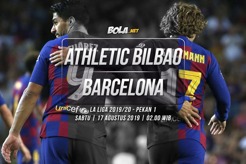 Prediksi Athletic Bilbao vs Barcelona 17 Agustus 2019