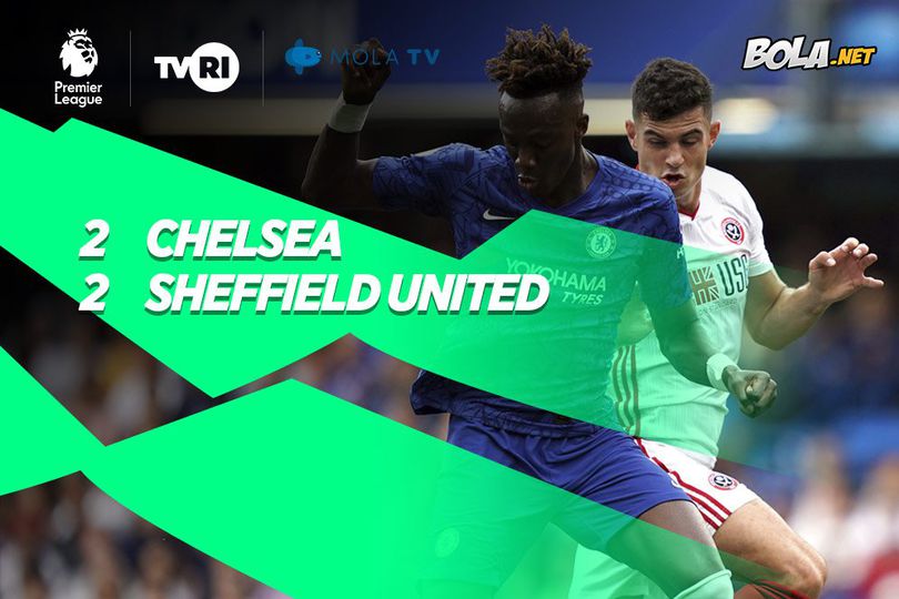 Hasil Pertandingan Chelsea vs Sheffield United: Skor 2-2