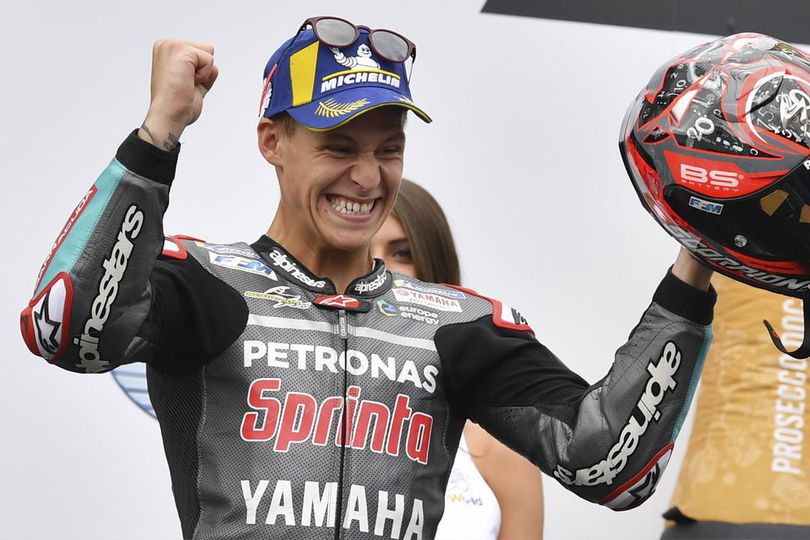 Kaget Podium di Austria, Quartararo Tak Sabar Tantang Marquez-Dovizioso