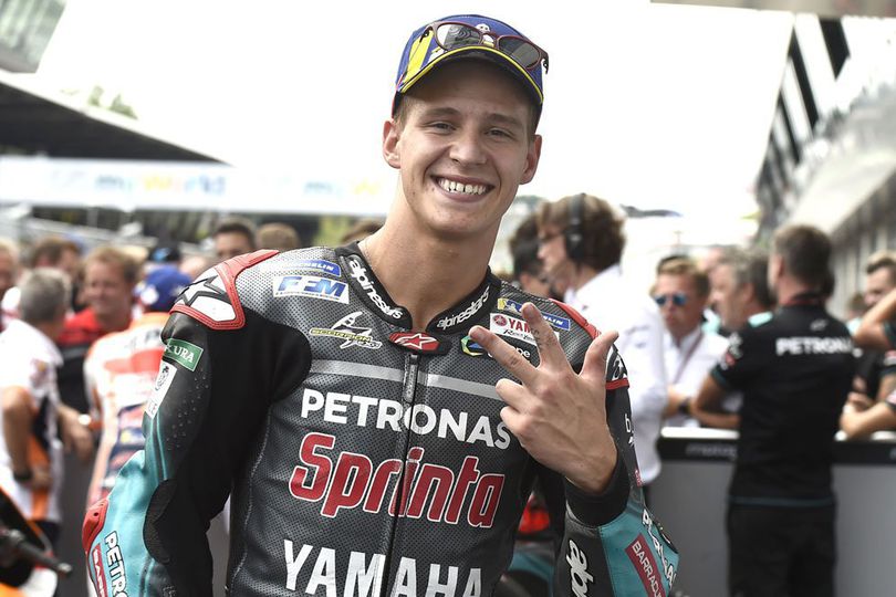 Fabio Quartararo Resmi Gantikan Valentino Rossi di Tim Pabrikan Yamaha 2021