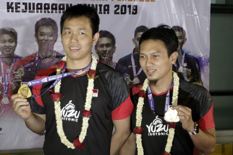 Juara Dunia, Ahsan/Hendra Langsung Fokus China dan Korea Open