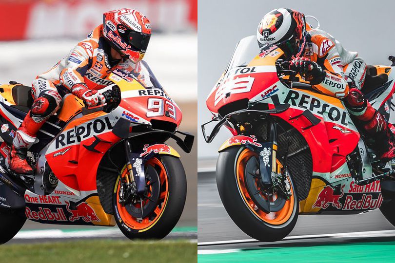 Senang Lorenzo Kembali, Honda Puji Kegigihan Marquez di Silverstone