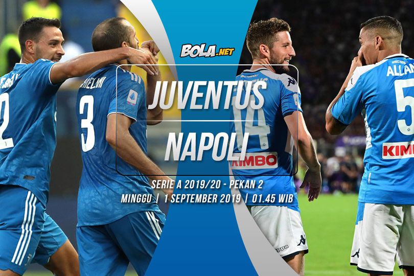 Prediksi Juventus vs Napoli 1 September 2019