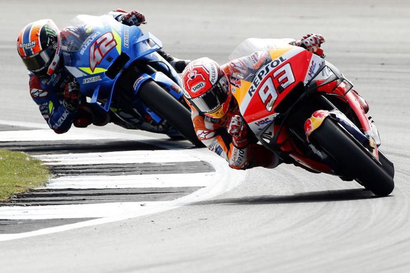 Marc Marquez Akui Sulit Cari Kelemahan Alex Rins di Silverstone