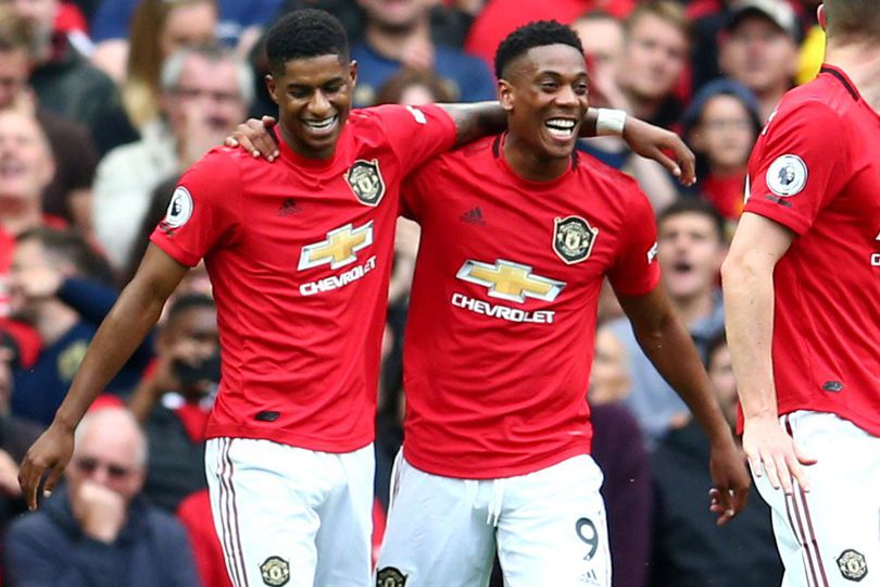 Duet Martial dan Rashford, Sudah Layak Disebut Dwight Yorke dan Andy Cole Baru?