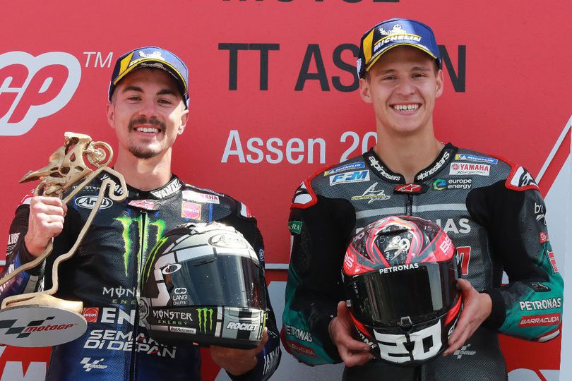 Maverick Vinales Akui Tak Masalah Diasapi Fabio Quartararo