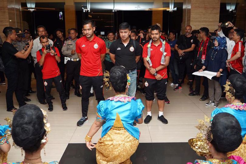 Persija Disambut Hangat di Makassar