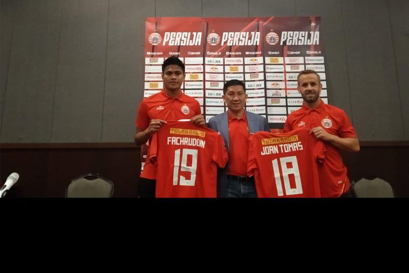 Persija Resmikan Perekrutan Fachruddin Aryanto dan Joan Tomas