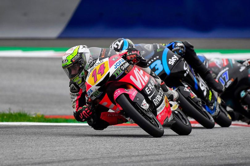 Hasil Pemanasan Moto3 Jepang: Arbolino Bekuk Duet Petronas