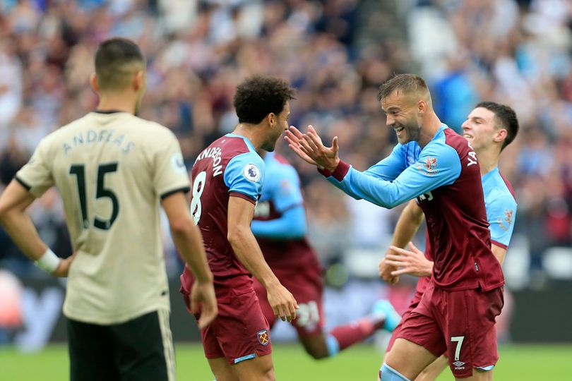 Man of the Match West Ham vs Manchester United: Andriy Yarmolenko