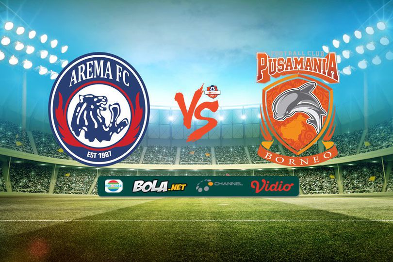 Hasil Pertandingan Arema FC vs Borneo FC: Skor 2-2