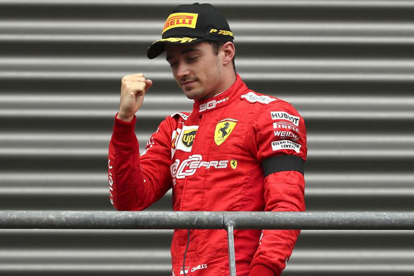 Leclerc Dedikasikan Kemenangan F1 GP Belgia untuk Hubert