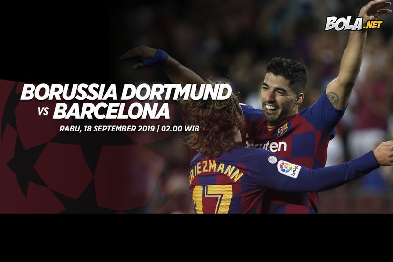 Data dan Fakta Liga Champions: Borussia Dortmund vs Barcelona