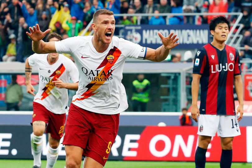 Man of the Match Bologna vs AS Roma: Edin Dzeko