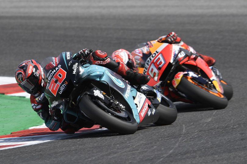 Rivalitas dengan Marquez Bikin Quartararo Pede Jelang MotoGP Aragon