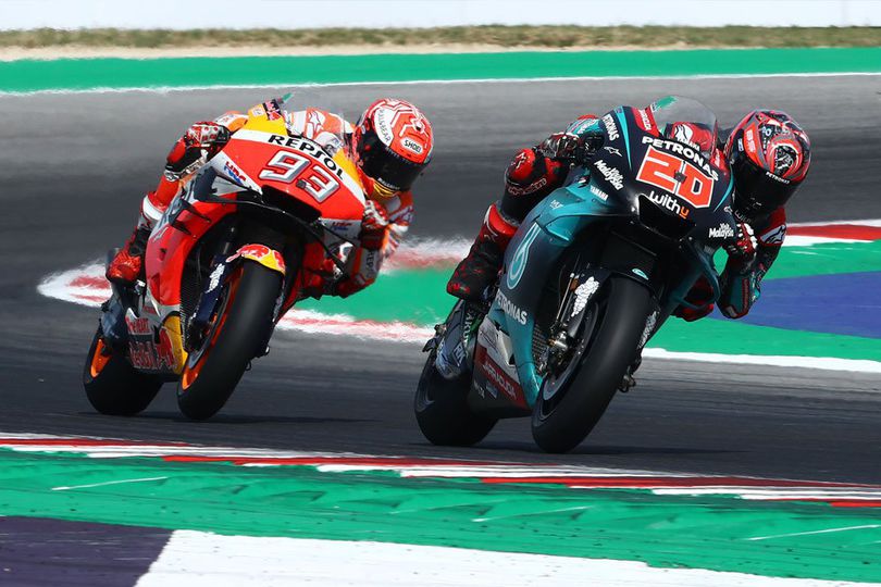 Quartararo Senang Sengit Lawan Marquez Meski Gagal Menang