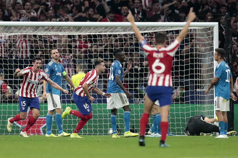 Hasil Pertandingan Atletico Madrid vs Juventus: Skor 2-2