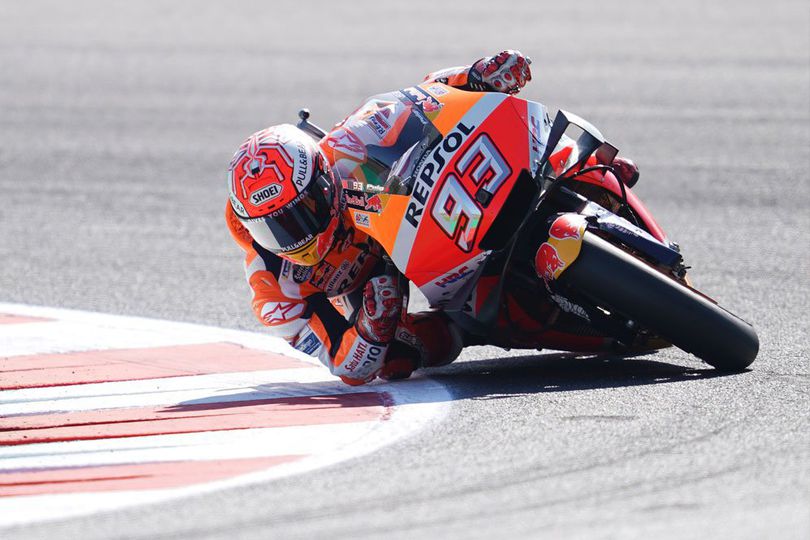 Hasil FP4 MotoGP Misano: Sempat Jatuh, Marc Marquez Terdepan