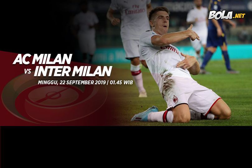 Data dan Fakta Serie A: AC Milan vs Inter Milan