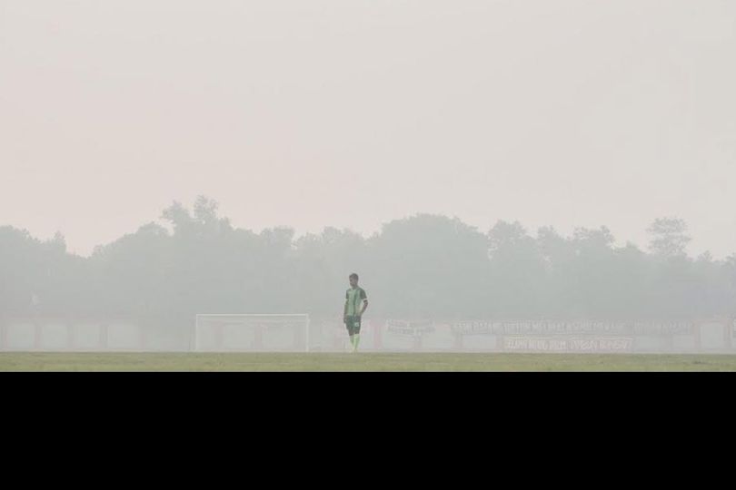 Persebaya Tak Terganggu Kabut Asap di Markas Kalteng Putra