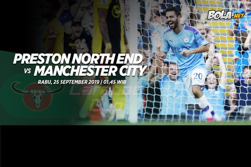 Prediksi Preston North End vs Manchester City 25 September 2019