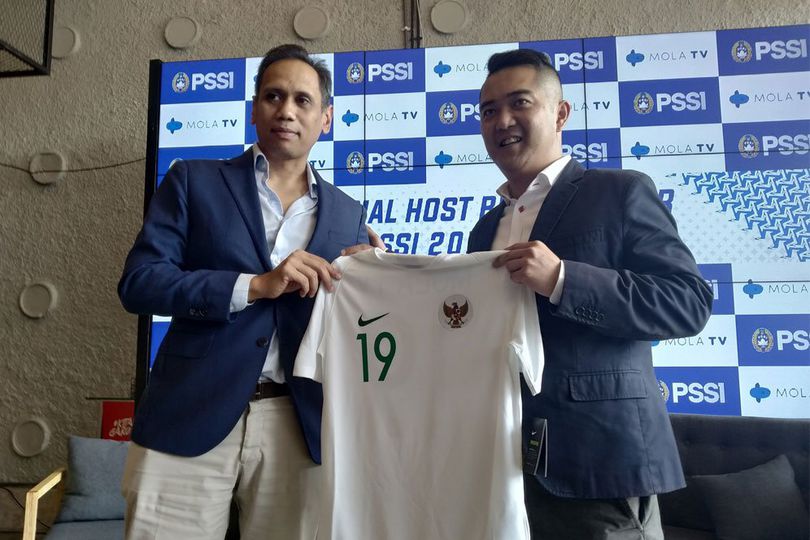 PSSI dan Mola TV Ikat Kerja Sama 3 Tahun untuk Tayangkan Timnas Indonesia
