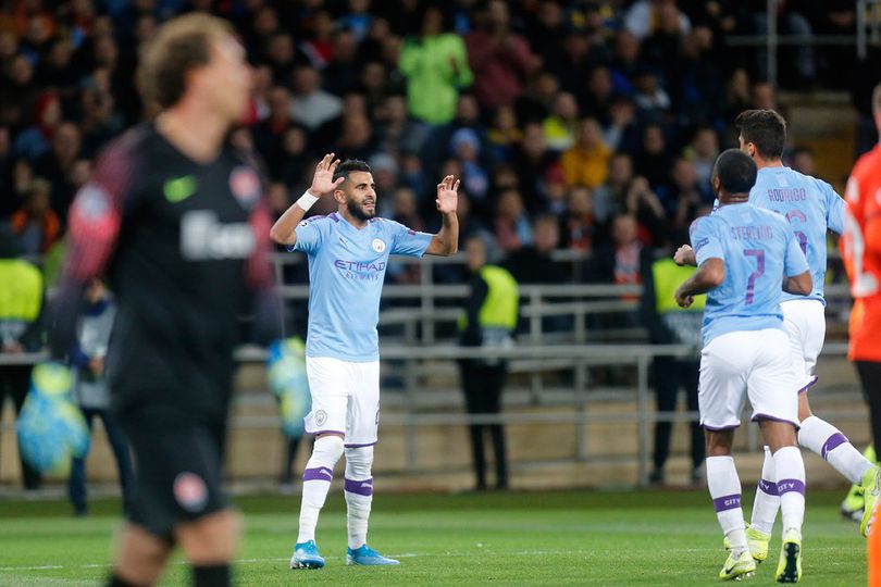 Man of the Match Shakhtar Donetsk vs Manchester City: Riyad Mahrez