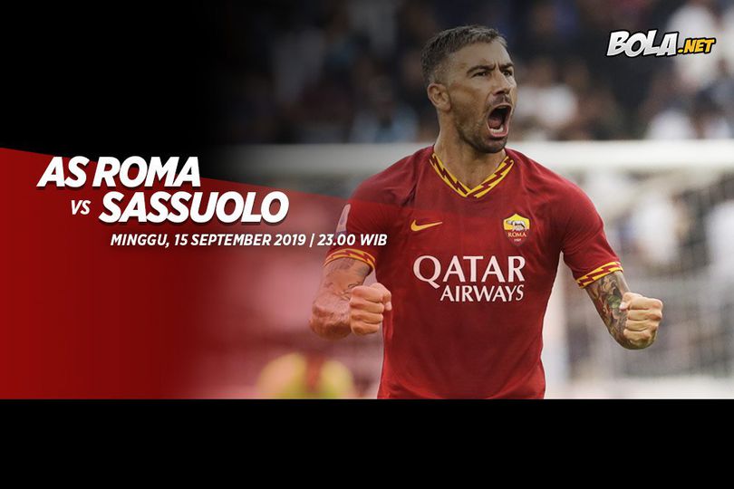 Prediksi AS Roma vs Sassuolo 15 September 2019