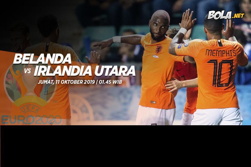 Prediksi Belanda vs Irlandia Utara 11 Oktober 2019