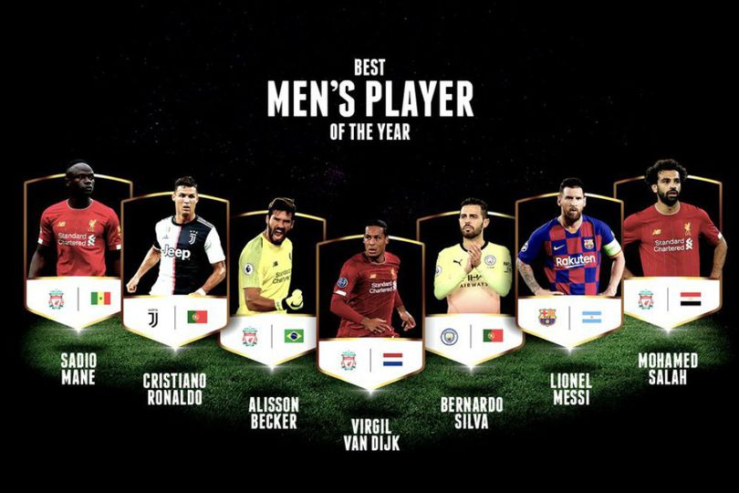 4 Bintang Liverpool plus Ronaldo dan Messi Masuk Nominasi Pemain Terbaik Globe Soccer Awards