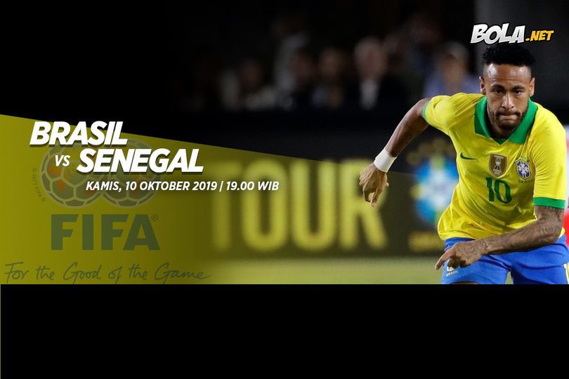 Prediksi Brasil vs Senegal 10 Oktober 2019