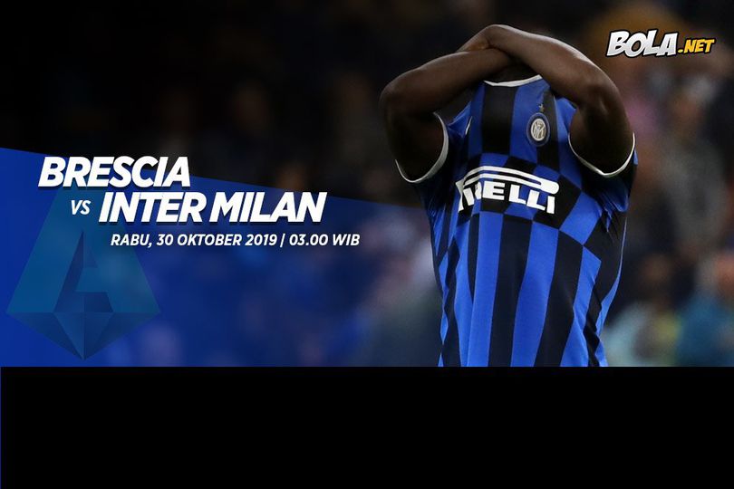 Data dan Fakta Serie A: Brescia vs Inter Milan