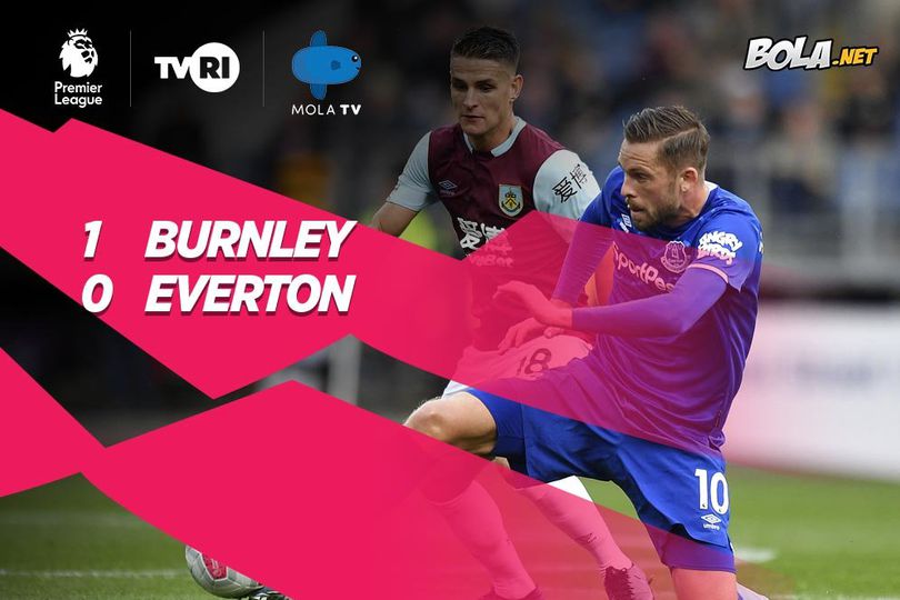 Hasil Pertandingan Burnley vs Everton: 1-0