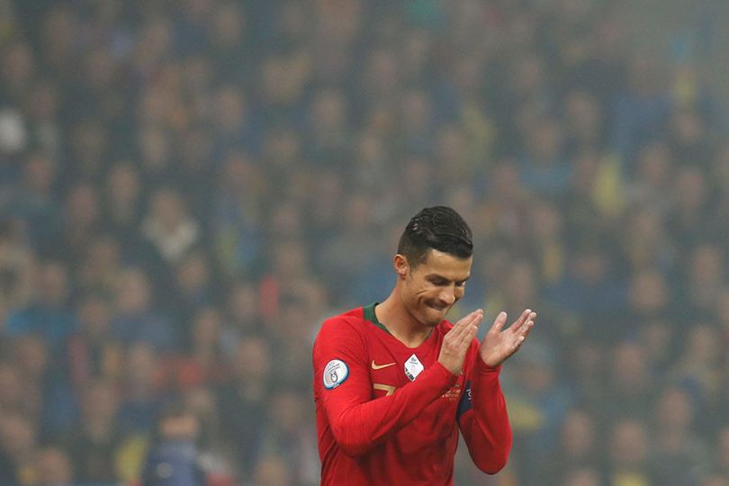 Melihat Aksi Cristiano Ronaldo Kala Mencetak Gol Apik di Laga Debutnya di Sporting Lisbon