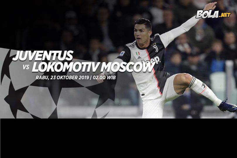 Data dan Fakta Liga Champions: Juventus vs Lokomotiv Moscow