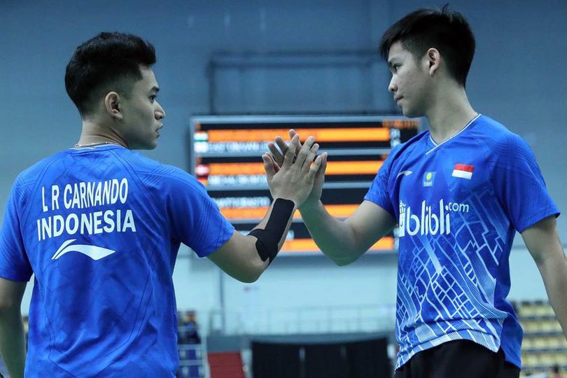 Siap Naik ke Level Senior, Leo Rolly Belajar dari Ahsan/Hendra dan Kevin/Marcus