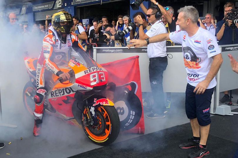 Terharu Kunci Gelar di Thailand, Marquez Puji Quartararo Terharu Kunci Gelar di Thailand, Marquez Puji Quartararo