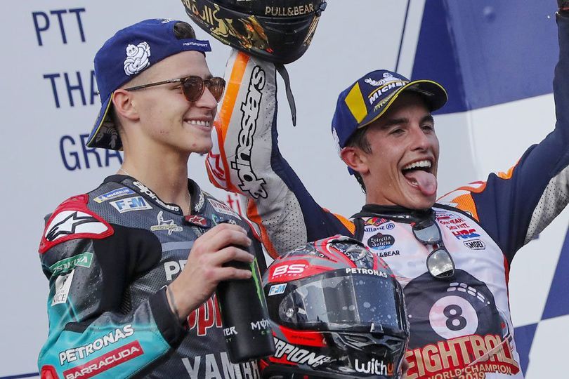 Marquez: Quartararo Ingatkan Saya pada Lorenzo di Yamaha Marquez: Quartararo Ingatkan Saya pada Lorenzo di Yamaha